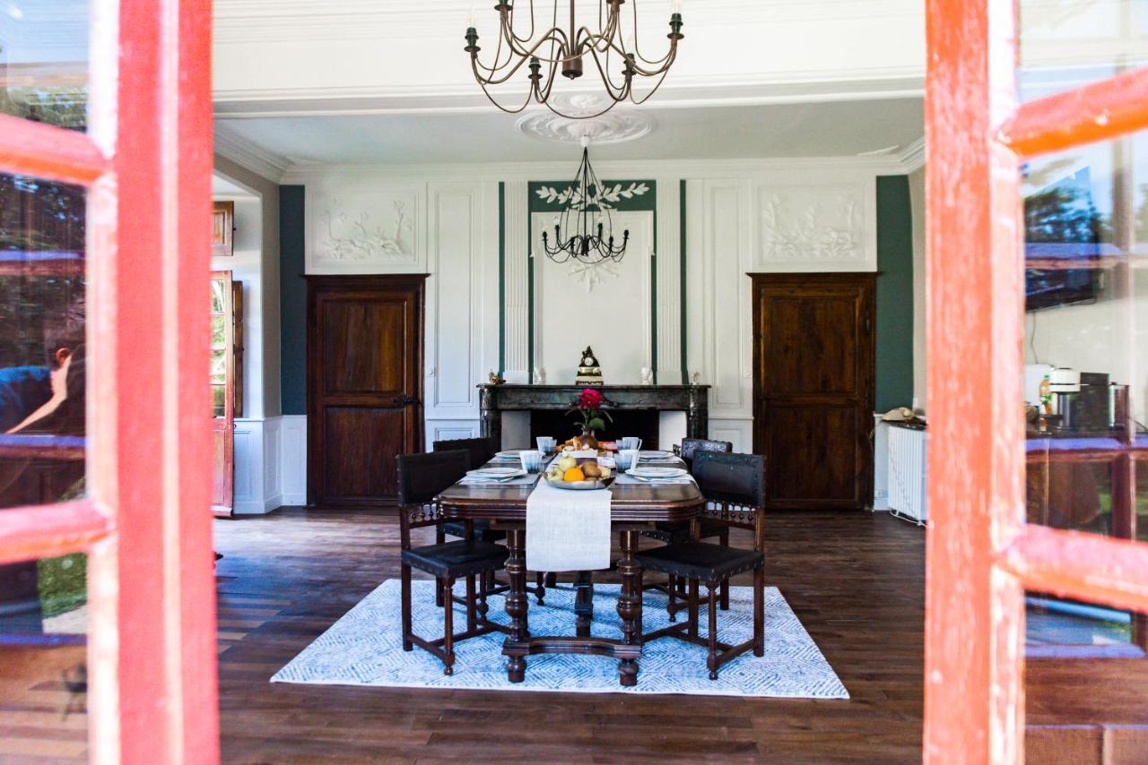 Bed and Breakfast Le Bas Chitray Ménil Esterno foto