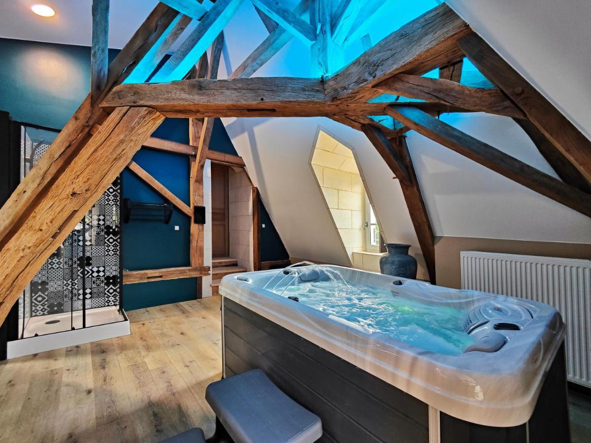 Bed and Breakfast Le Bas Chitray Ménil Esterno foto