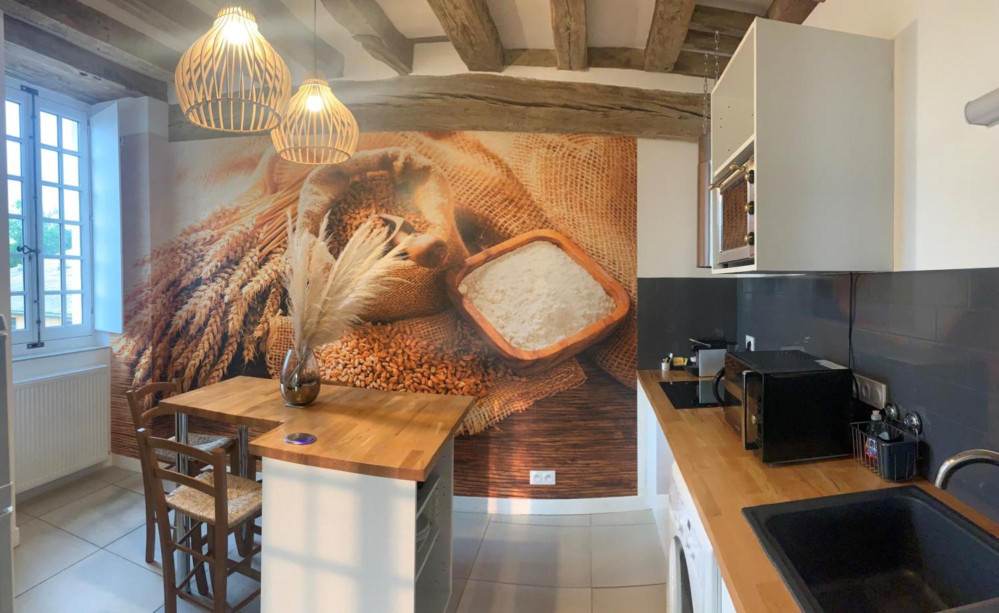Bed and Breakfast Le Bas Chitray Ménil Esterno foto