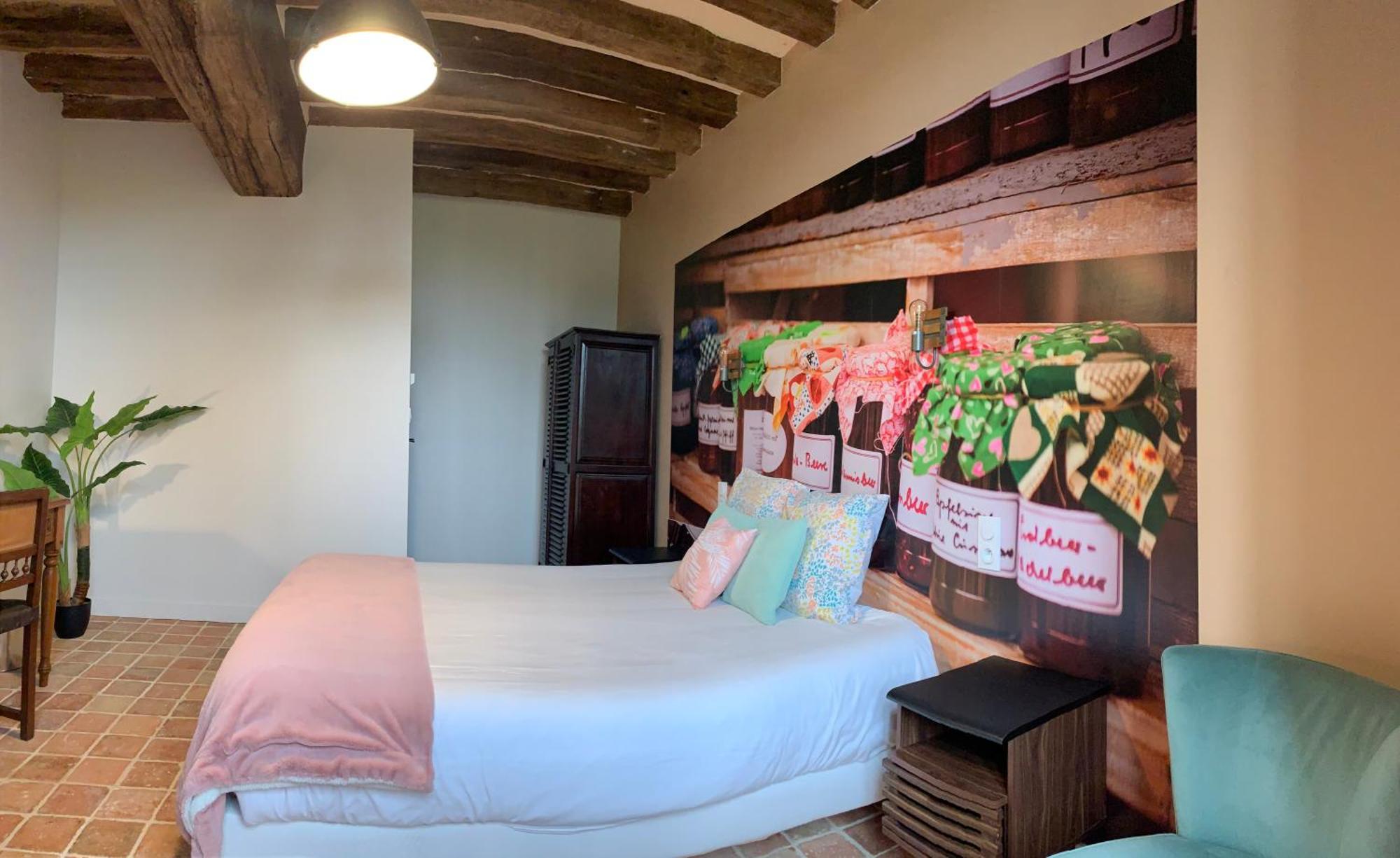 Bed and Breakfast Le Bas Chitray Ménil Esterno foto