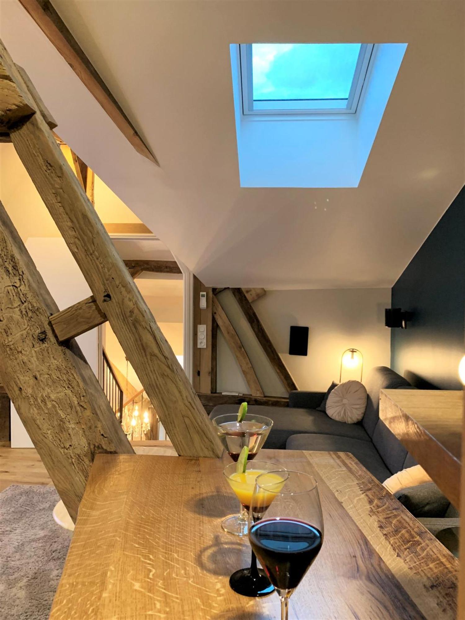 Bed and Breakfast Le Bas Chitray Ménil Esterno foto