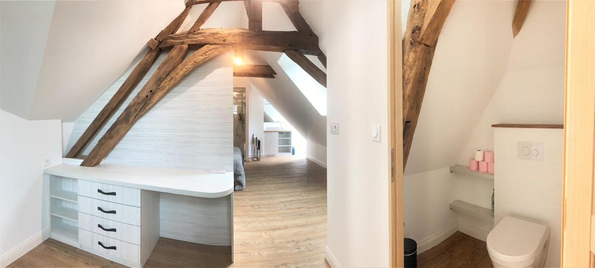 Bed and Breakfast Le Bas Chitray Ménil Esterno foto