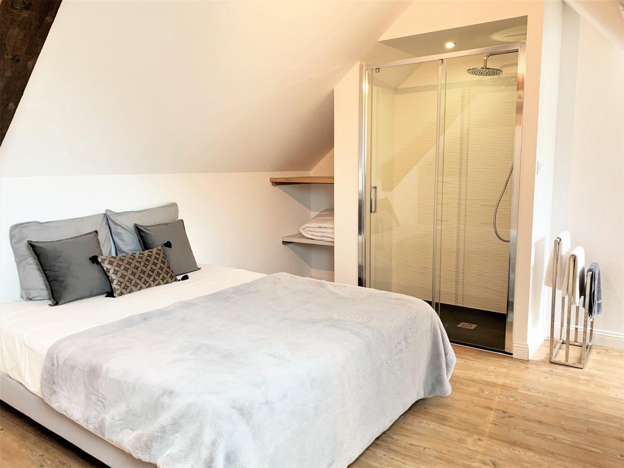 Bed and Breakfast Le Bas Chitray Ménil Esterno foto