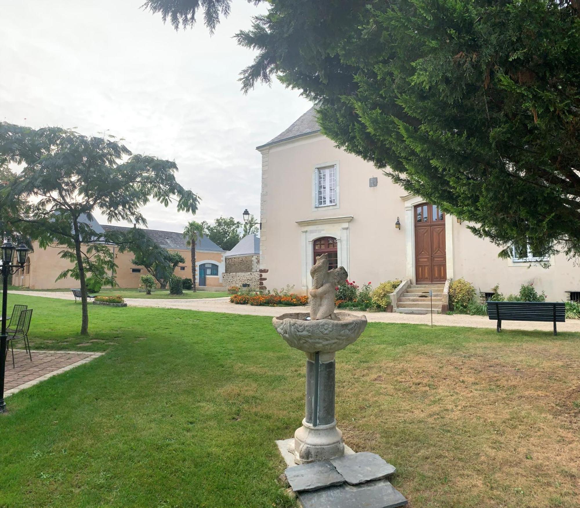 Bed and Breakfast Le Bas Chitray Ménil Esterno foto